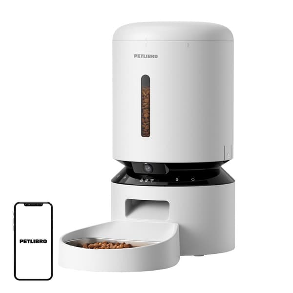 Petlibro fôrautomat med kamera, 5 l (hvit)