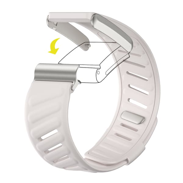 Silikoninen kellonranneke Whoop 4.0:lle LightGrey