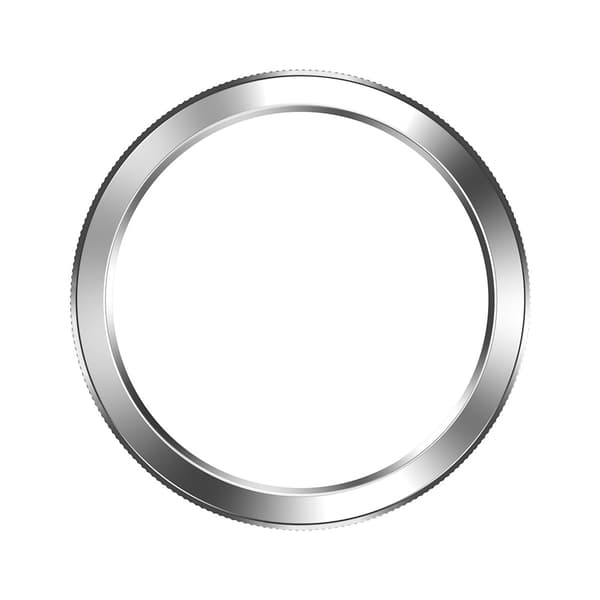 Stilfuld PC-ramme til Xiaomi Watch S4 - 4,7 cm Silver