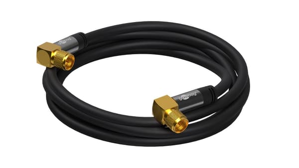 SAT-antennekabel (135 dB), 4x skjermet