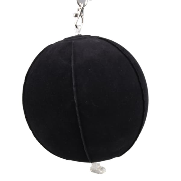 Oppustelig golfswingøvelsesbold Black