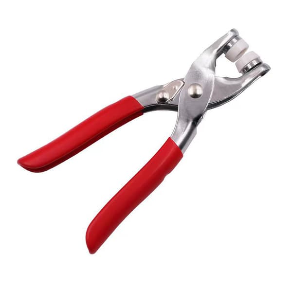 Trykknapper med verktøy 100 stk 9,5 mm Silver