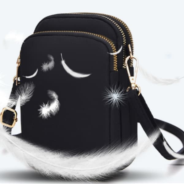 Crossbody mobilväska Black