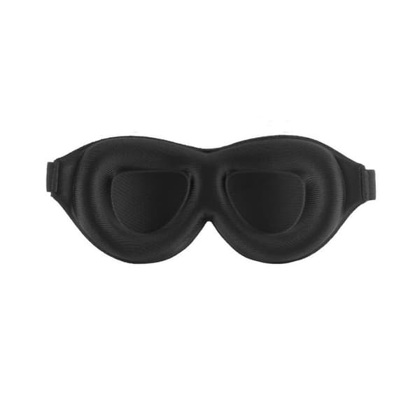 3D Sovmask för Totalt Mörker Black
