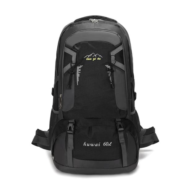 60L Ryggsäck för Bergsbestigning & Vandring Black