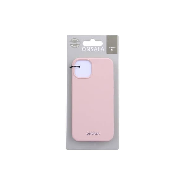 Mobilskal Silikon Sand Pink iPhone 13