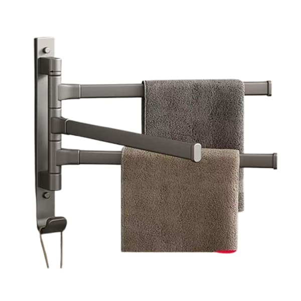 Roterande handduksstång Grey 3