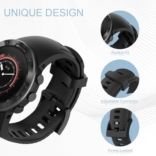 Klockarmband Grey Suunto 5