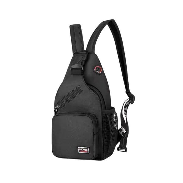 Multifunktionel crossbody taske rygsæk Black
