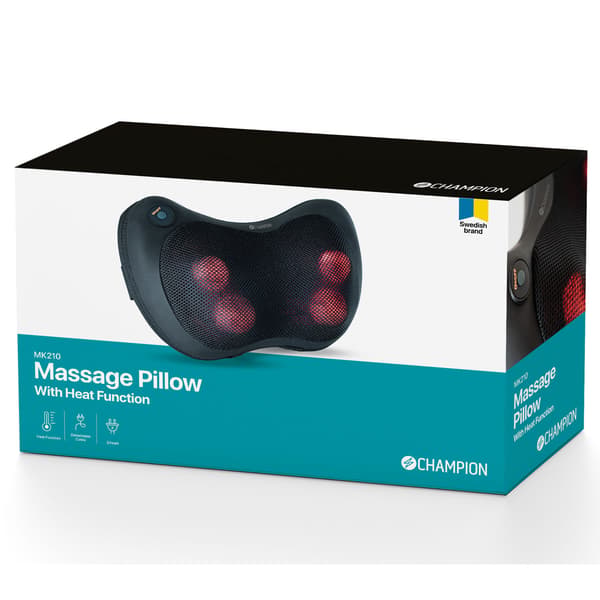 Massagepude Infrarød Varme MK210 Sort