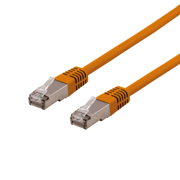 S/FTP Cat6 patch cable 3m 250MHz Deltacertified LSZH orange