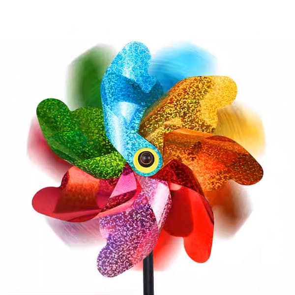 Reflekterende vindspinner / fugleskremsel - 2-pakning MultiColor