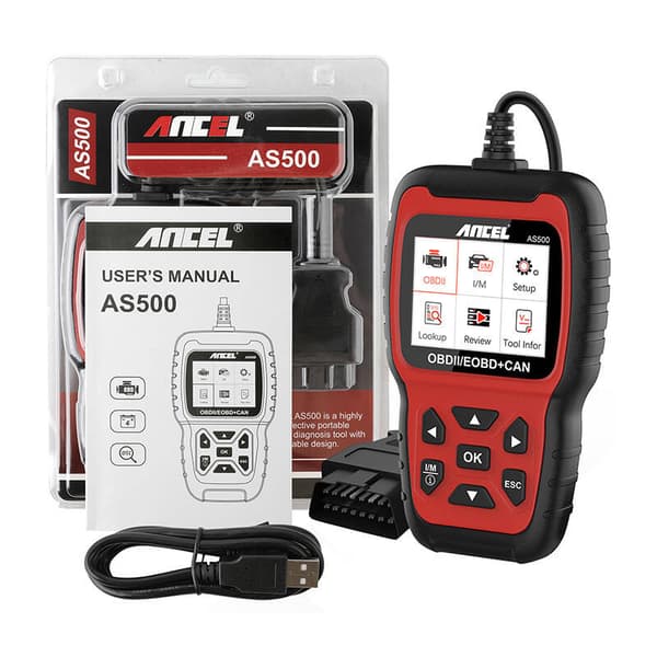 Diagnostisk skanner OBD2 Ancel AS500/AC105