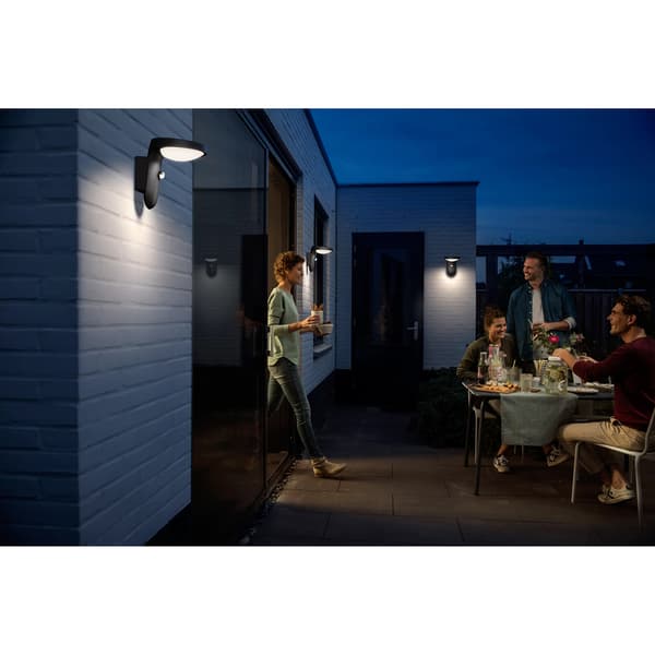 Tyla Vegglampe Solcelle IR sensor
