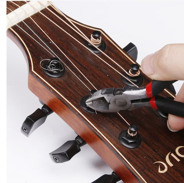 Gitarstrengkutterverktøy, kraftig strengevinder og -kutter
