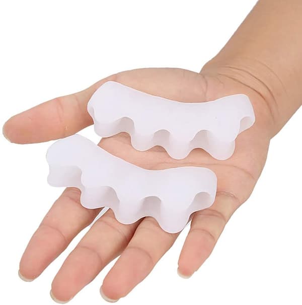 Tåskiller for Hallux valgus 1 par White