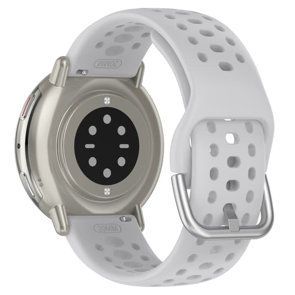 Amazfit Active 2 Band - Andningsbart silikon sportbyte Grey
