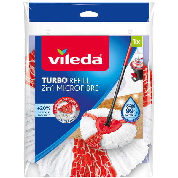 Turbo Refill 2 in 1 mikrokuitu
