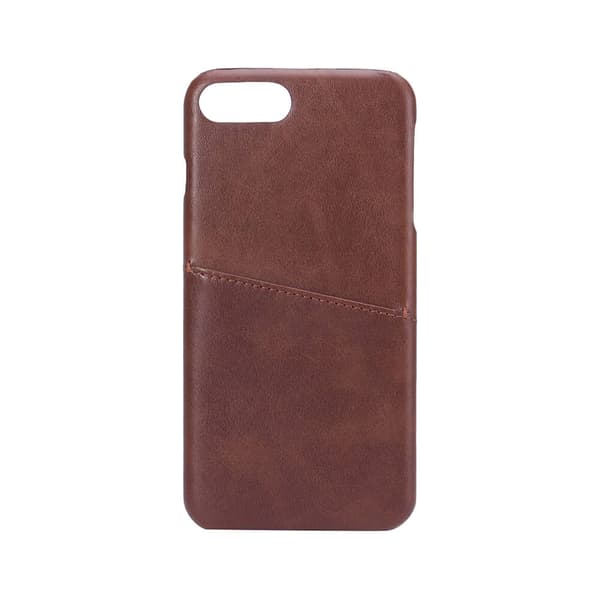 Mobilcover med Kortrum iPhone 6/7/8 Plus Brun