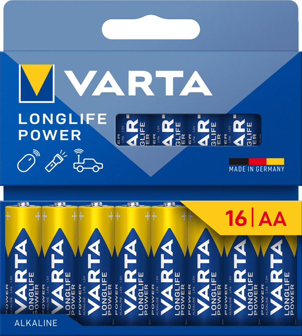 Longlife Power AA 16-pack