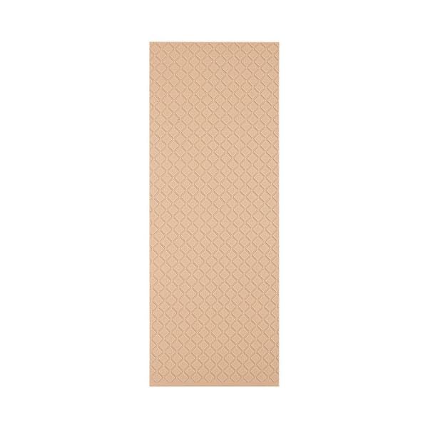 Diamond Grid Shoe Sole Protector Pads (2-Pack) Khaki