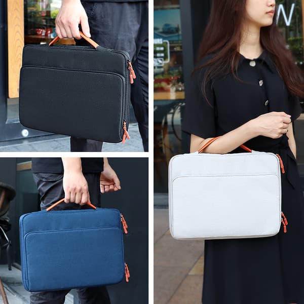 Vanntett laptopveske Grey M