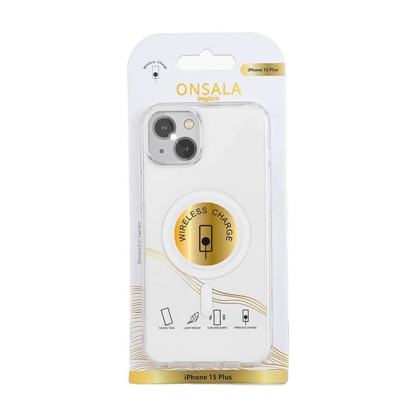 Mobildeksel MagSeries Transparent - iPhone 15 Plus