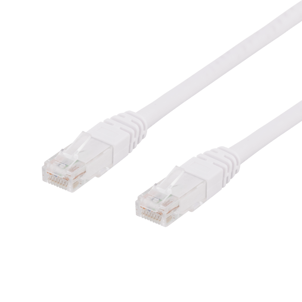 U/UTP Cat6 patch cable 075m 250MHz Deltacertified LSZH white