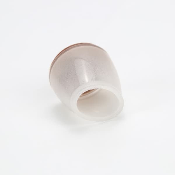 Genomskinliga stolbensskydd - 8-pack LightBrown circle M
