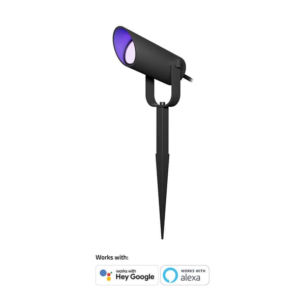 Smart Utomhus Spotlight 1-pack RGB CCT Svart