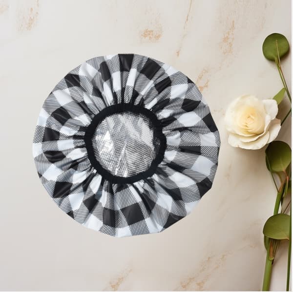 Itselämmittävä hiusnaamiohattu - Johdoton ja kätevä spa DarkGrey