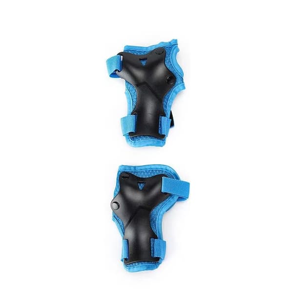 Skyddsutrustning för barn & vuxna - Knäskydd, Armbågsskydd, Handledsskydd Blue