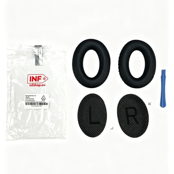Ørepuder 1 par Bose QC35/SoundTrue Black