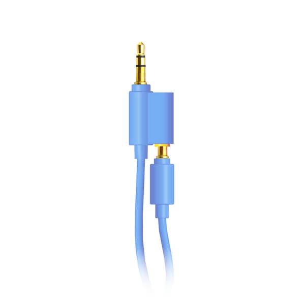Høretelefoner On-Ear Wireless 85dB/95dB Bluey