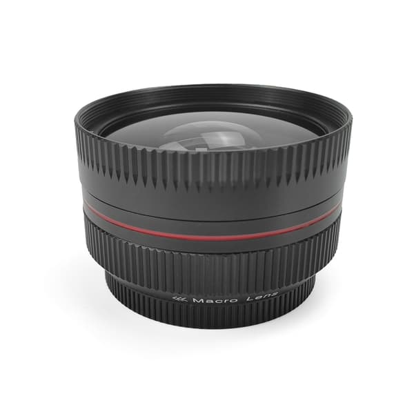 Digitalkamera 24MP med vidvinkelobjektiv