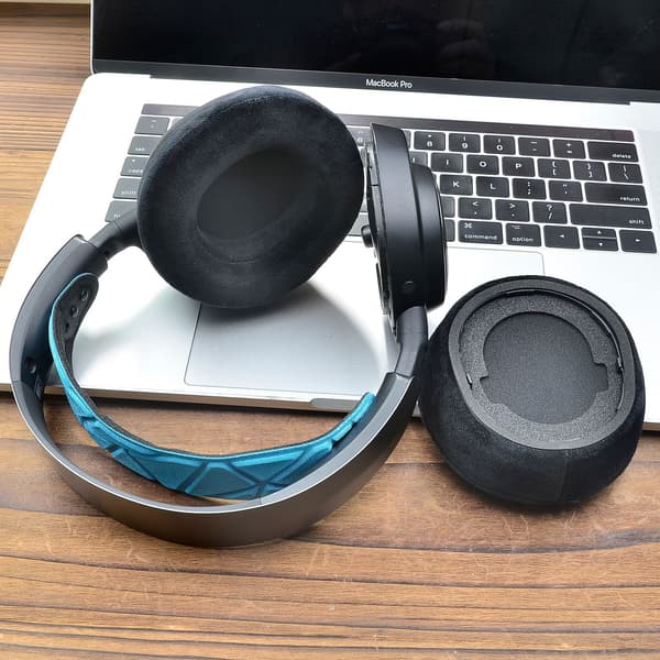 NOVA PRO Wireless udskiftningsørepolstring - Premium fløjl