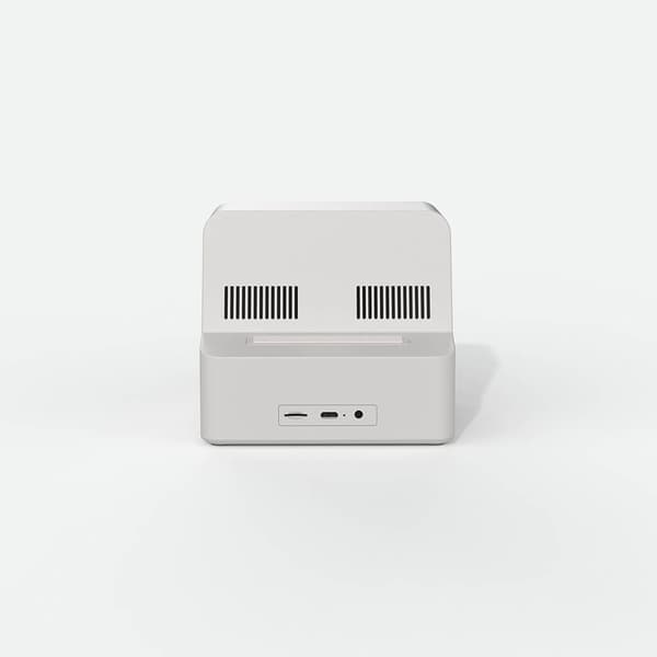 Högtalare Retro Kamera Grå