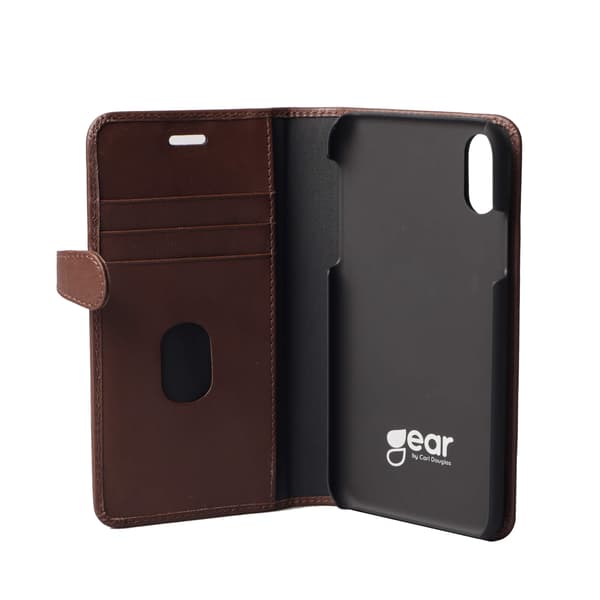 Lommebokveske iPhone XS Max Brun