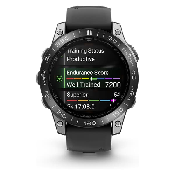 Rustfri stålring til Garmin Fenix 8 Black 51MM