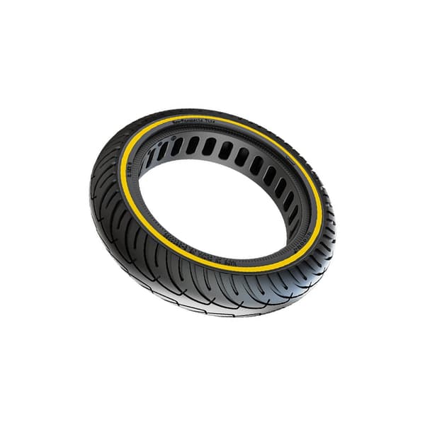 Solid Honeycomb Dekk for Elektriske Sparkesykler 8,5-Tommer Yellow