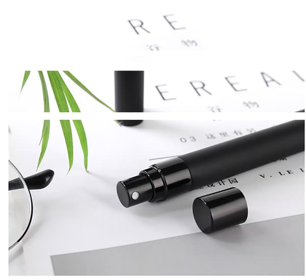 Påfyllbar Parfym Sprayflaska 10 ml 2-pack Black