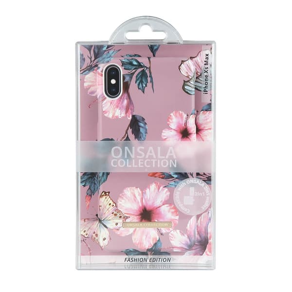 Mobilskal Shine Dusty Pink viol - iPhone XS Max