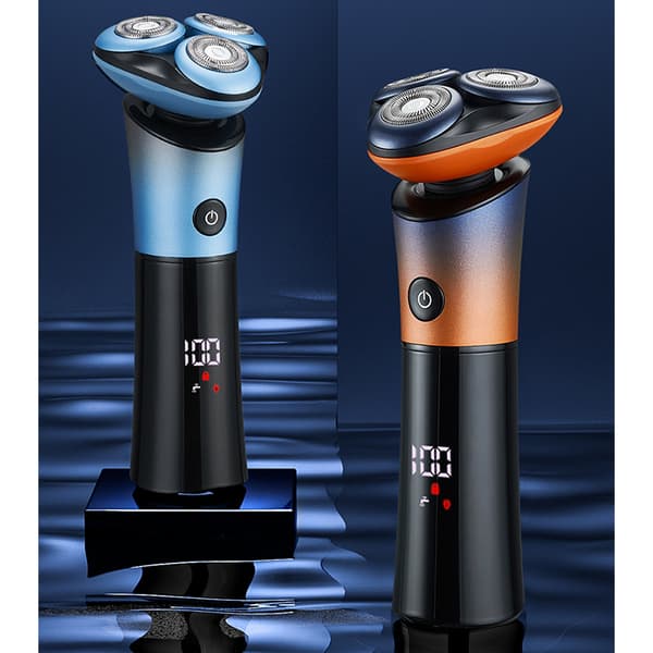 Multifunksjonell elektrisk barbermaskin med tre blader Blue