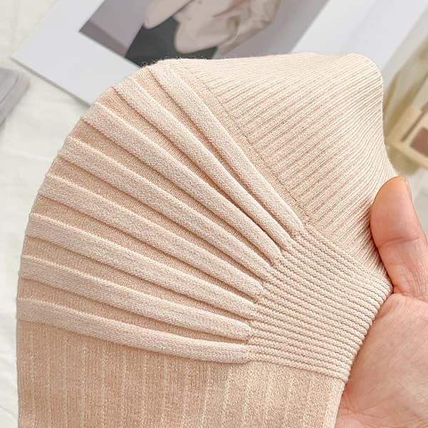 Tunna & Andningsbara Knäskydd Beige M