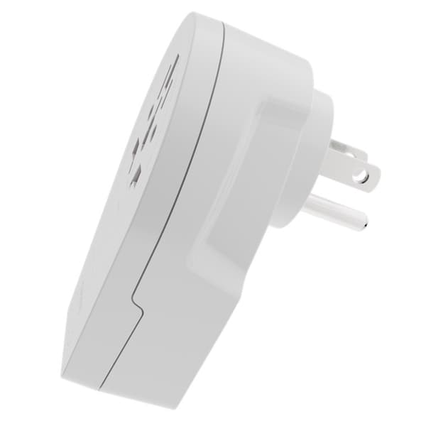 Verdensadapter - World to USA USB-C™ PD