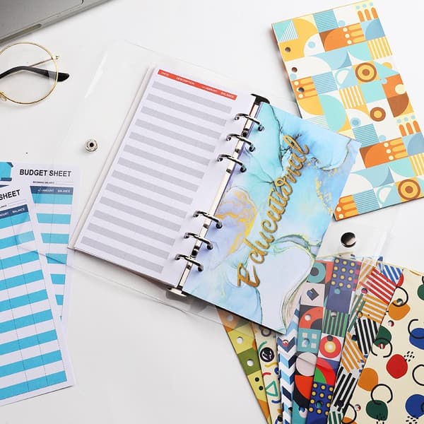 A6 Budgetplanerare MultiColor