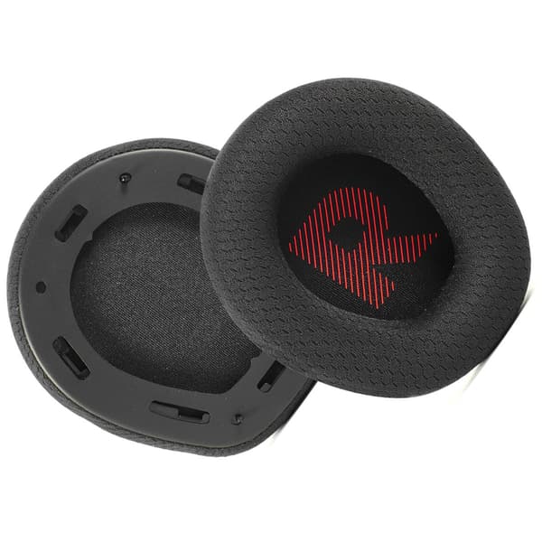 2 stk Sorte Net Øreputer Kompatibel med JBL Quantum 100 - Erstatningsøreputer