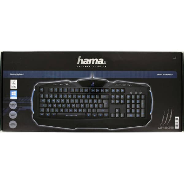 Tangentbord Gaming Illuminated Nordisk Layout