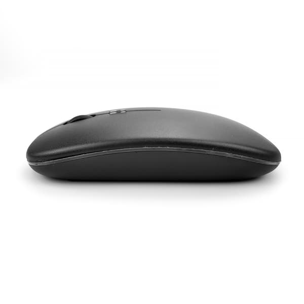 Trådløs mus - 2,4G + Bluetooth dobbelttilstand belyst sort