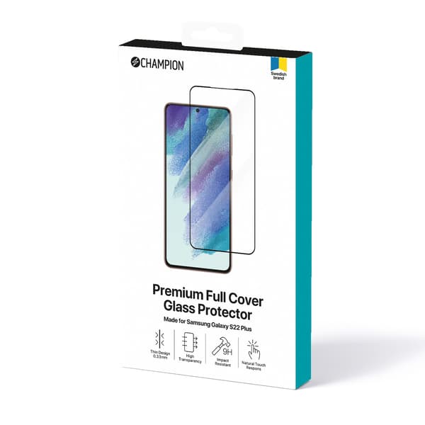 Skærmbeskytter Galaxy S22 + Sort